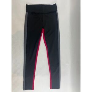 BSP Pants Women's Size Medium Black Gray Pink Yoga Pants Activewear Pull On